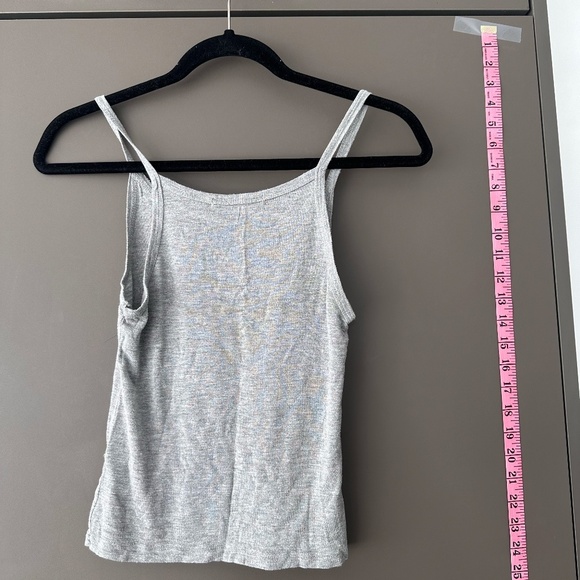 Brandy Melville Grey Spaghetti Strap Tank - Picture 6 of 6